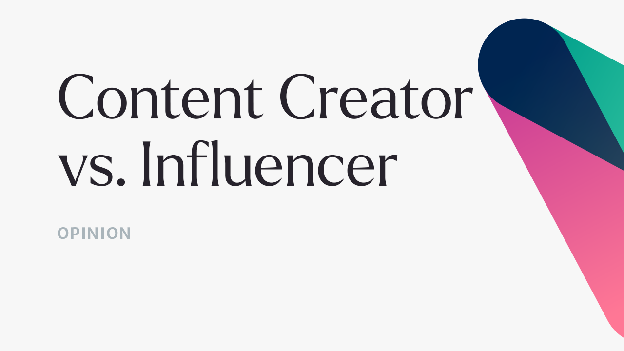 Content Creators vs. Influencers