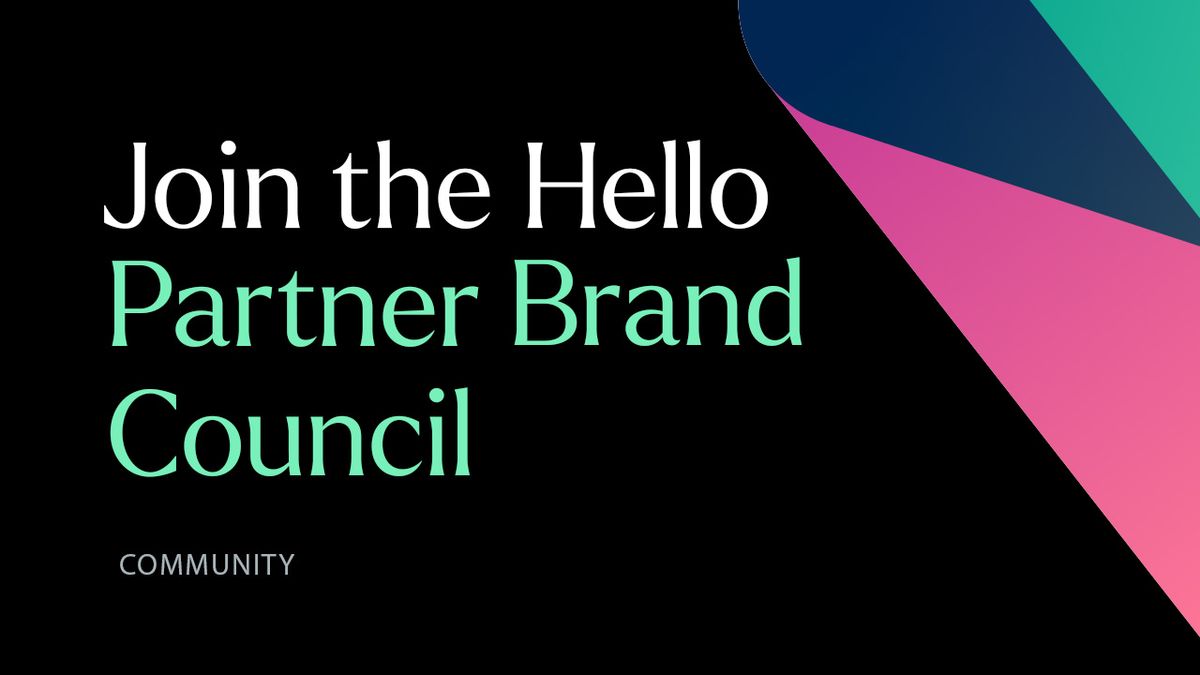 Hello Partner Launches Brand Council for the Partnership Marketing Industry