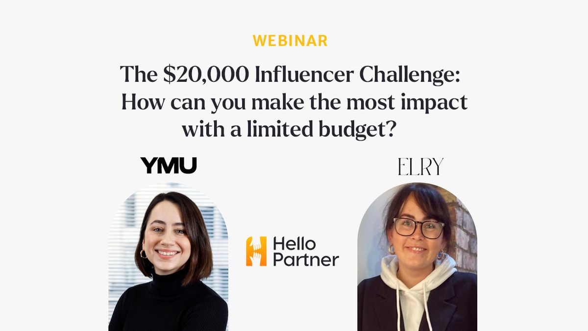 Replay: The $20,000 Influencer Challenge – How can you make the most impact with a limited budget?