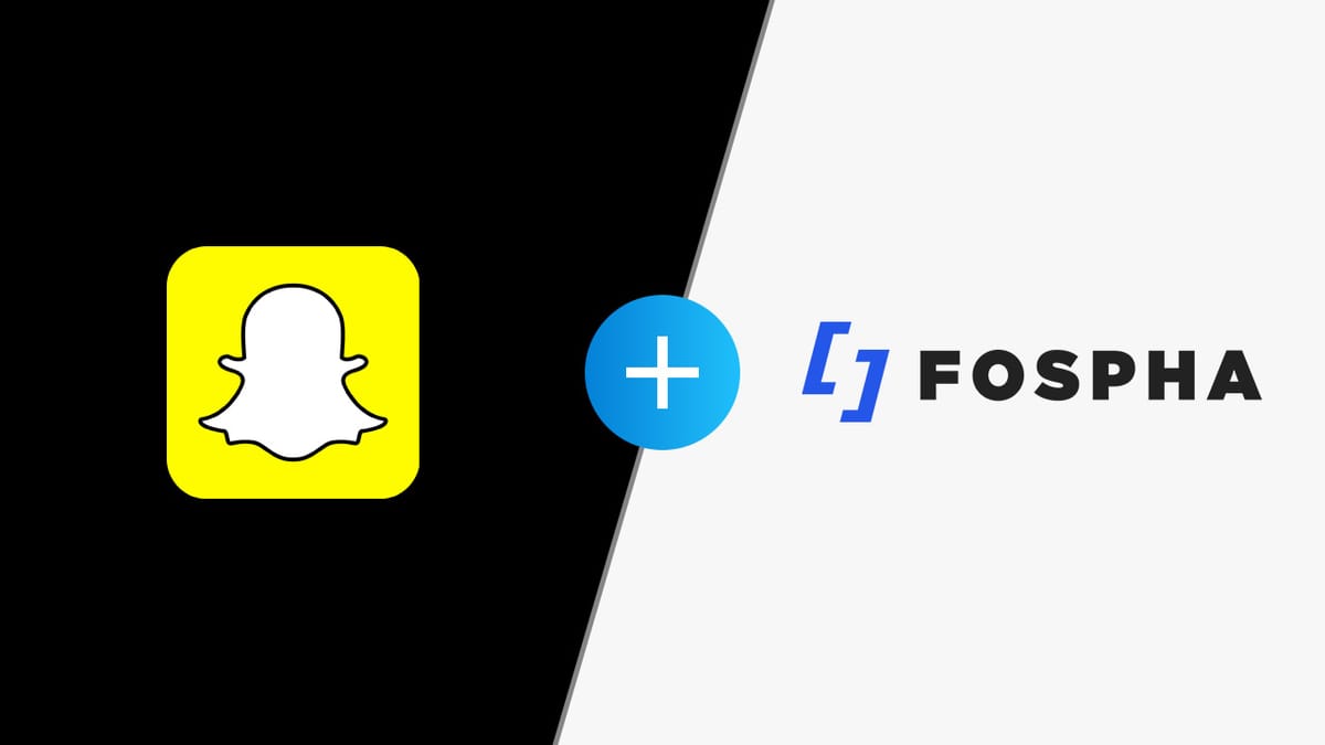 Snap Partners With Fospha to Transform Campaign Analytics