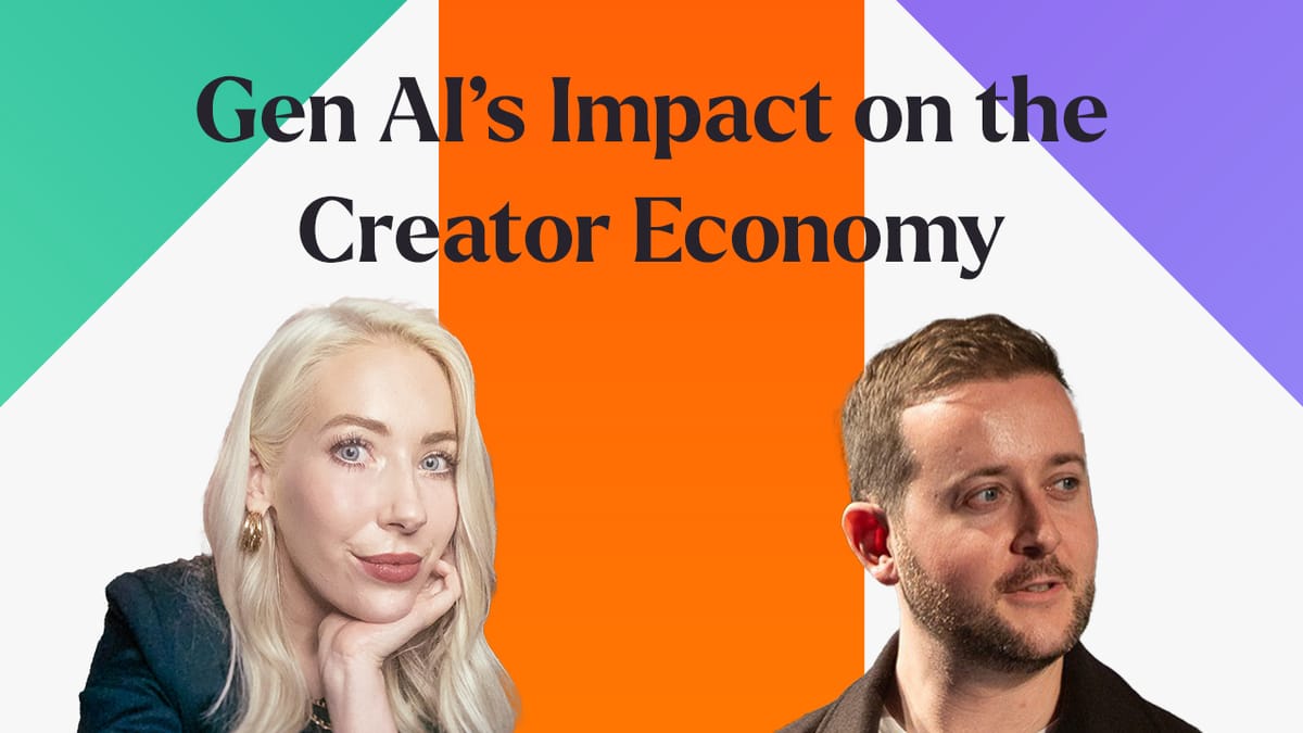 Generative AI's Impact on the Creator Economy: 75% of Marketers ...