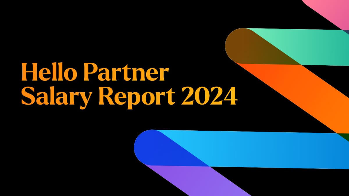 Hello Partner Salary Report 2024