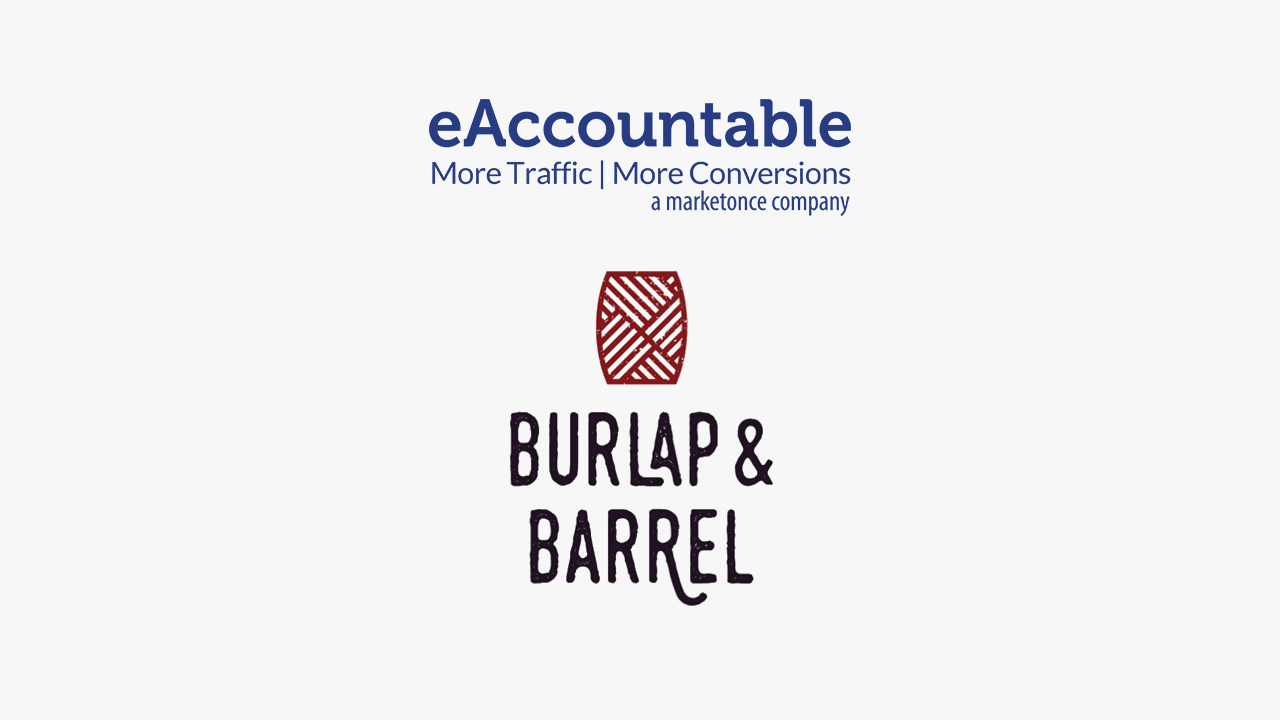 Best Use of a Small Budget – eAccountable & Burlap & Barrel