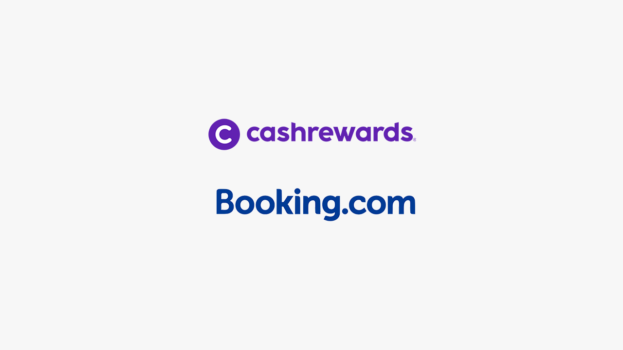 Best Partnership - Cashrewards for Booking.com