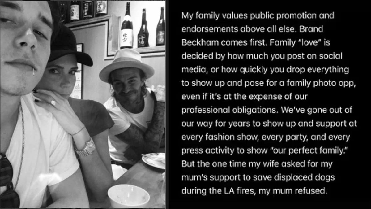 PR Expert Influencer Predicts How Much the Beckham Family Scandal Will Cost in Crisis Management