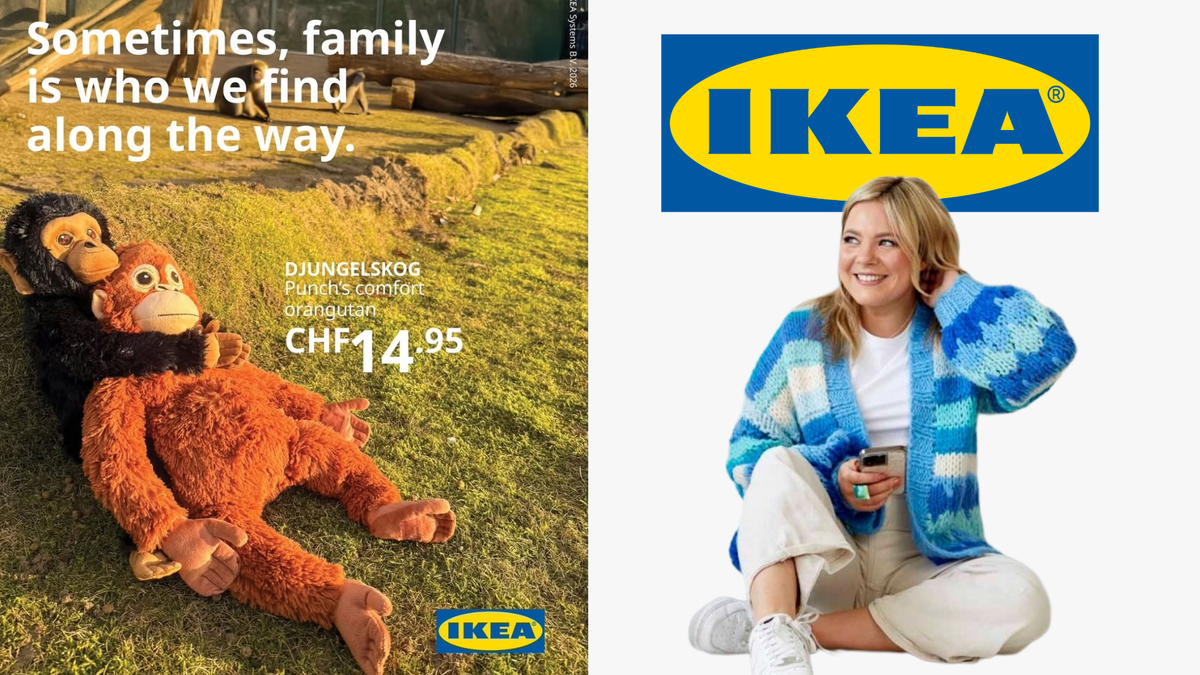 "Sometimes family is who we find along the way” Elissa Wardrop on Her Viral IKEA Punch the Monkey Campaign